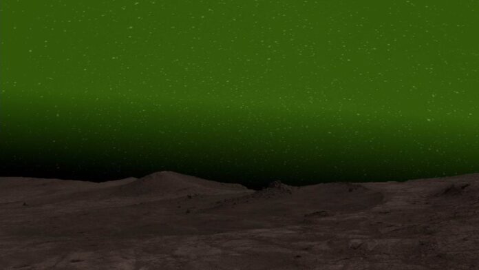 For The First Time, an Eerie Green Glow Has Been Detected in The Night Sky of Mars